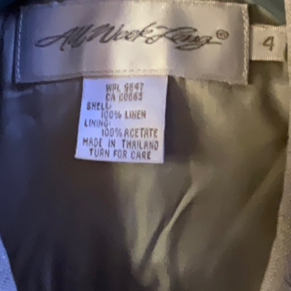 All Week Long Linen Jacket - Picture 4 of 4